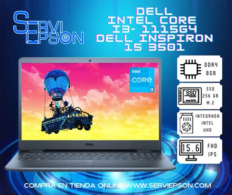 Dell Intel Core I3 1115g4 Dell Inspiron 15 3501 Ventas De Equipos De