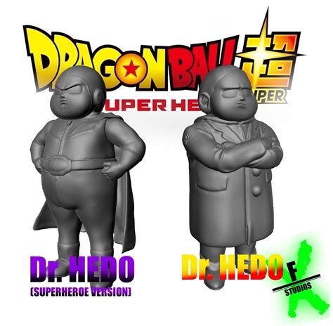 Obj File Pack Dr Hedo Normal And Superhero Version Dragonball