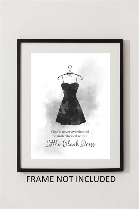 One Is Never Overdressed Or Underdressed With A Little Black Dress