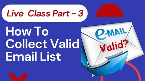 How To Collected Verified Email List Bangla Tutorial Email Listing Live Project Part 3