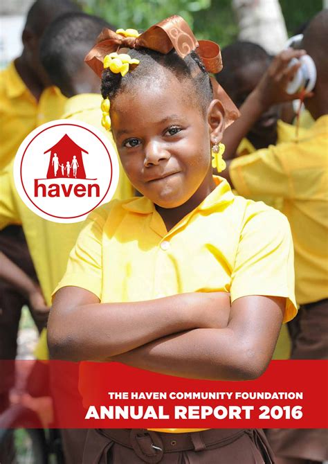 Haven Haven Annual Report 2016 Page 1 Created With