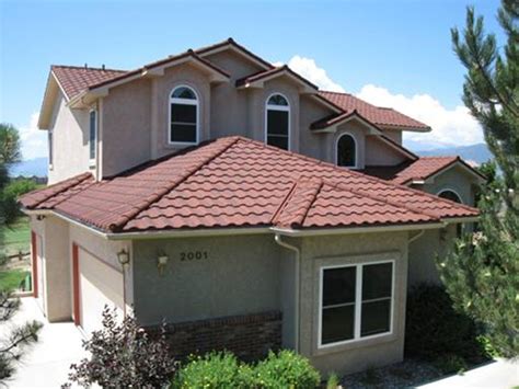 Spanish Tile Erie Metal Roofs Roof Styles Metal Roof Houses