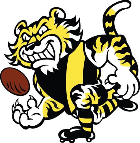richmond logo page Colouring Pages | Richmond afl, Richmond football club, Sports coloring pages