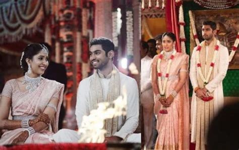 shriya bhupal ties the knot with anindith reddy in a traditional ceremony view pics