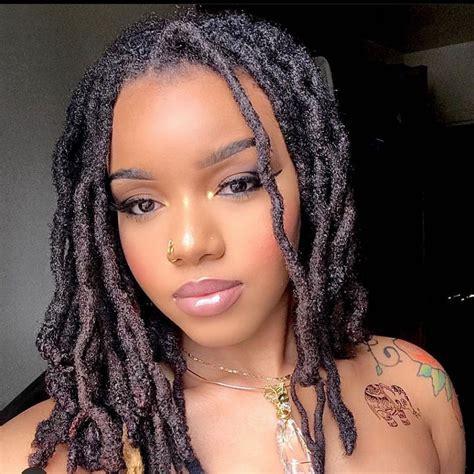 Prettywomanwithlocks On Instagram “black Girls With Locs Are More Beautiful Gorgeous Woman