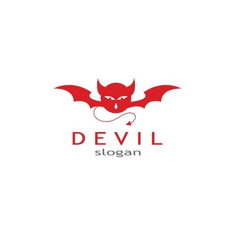 Premium Vector Devil Logo Vector Template