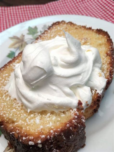 Pound Cake With Sweetened Condensed Milk Is A Rich And Delicious Dessert The Easy Recipe Has An