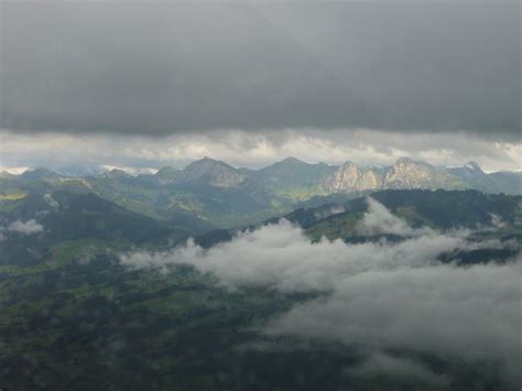 Alps Peeking Through The Clouds Martin Flickr