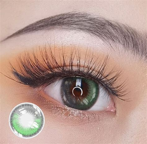 Freshlady Cardcaptor Green Cosmetic Colored Contact Lenses Eyeq Boutique