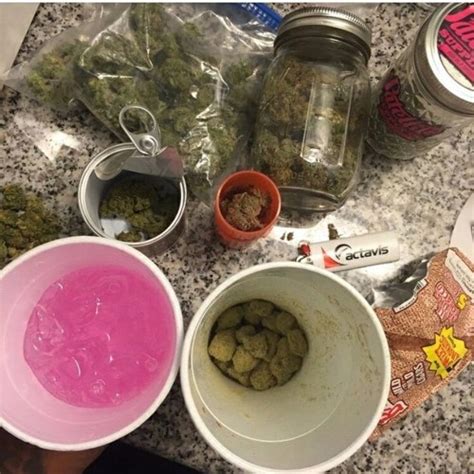 Cups Of Lean And Weed