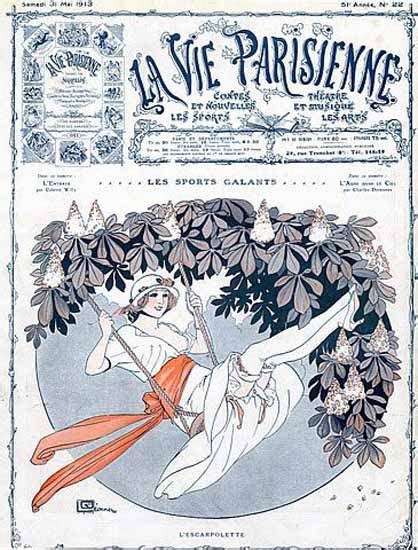La Vie Parisienne 1913 L Escarpolette Sex Appeal Mad Men Art