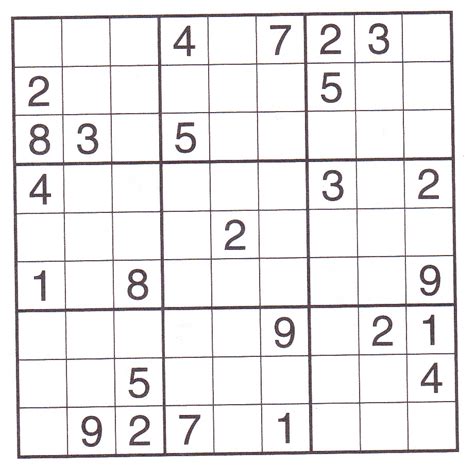Printable sudoku puzzles (legacy version). Printable Sudoku Puzzles (5) - Coloring Kids