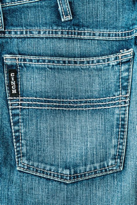 Cinch Jeans Mens Loose Fit Black Label 20 Jeans Medium Stonewash