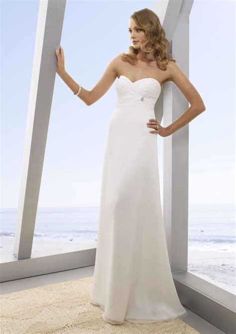 Simple Beach Wedding Dresses Hairstyles And Fashion
