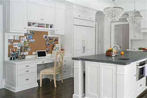 20 Fabulous Kitchen Office Ideas That Save Space In Style