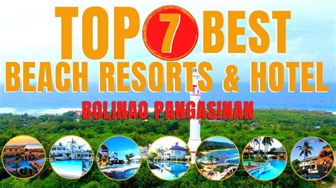 top 7 best beach resorts and hotel in bolinao pangasinan 2022 youtube