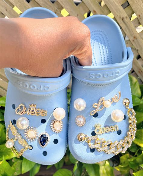 Luxury Bling Croc Clog Shoe Charms Etsy
