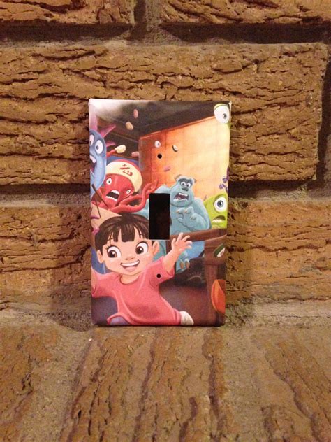 Boo Monster Inc Light Switch Cover Monsters Inc Nursery