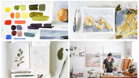 Intermediate Painting Bundle With Laurie Anne Lets Get Artsy