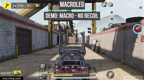 Call Of Duty Mobile Gameloop No Recoil Macros For M4 2023 Youtube