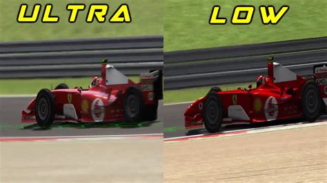 Assetto Corsa Graphic Settings Ultra Vs Low New Video Youtube