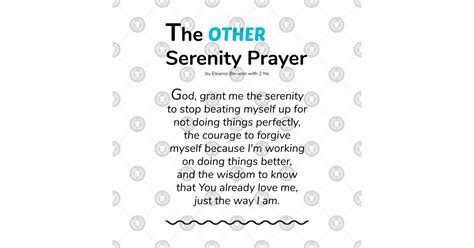 Printable Serenity Prayer Long Version Catholic Aslostore