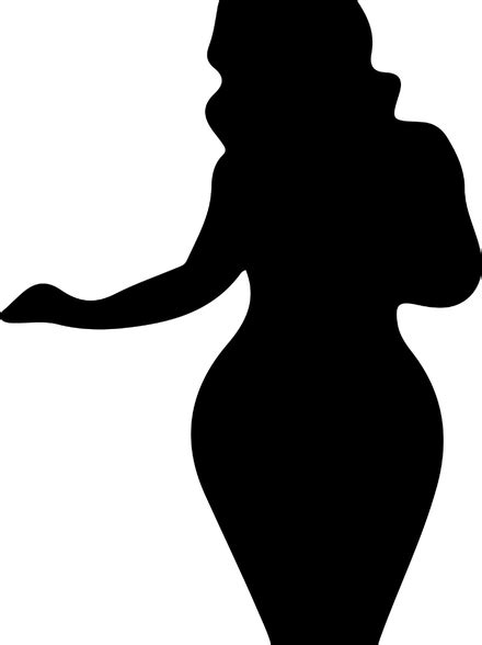 Silhouette Woman Female Clip Art Female Face Silhouette Png Download