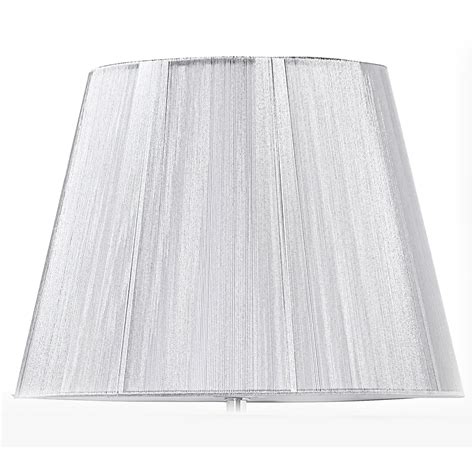 Creating your own pendant lamp is an easy (albeit time consuming) diy project that can spruce up any room. Silk String 13inch Cream Semi Round Lamp Shade