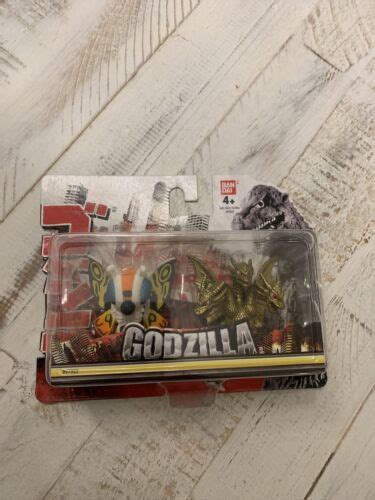 Godzilla Chibi King Ghidorah And Mothra Mini Figure 2 Pack 4634691782