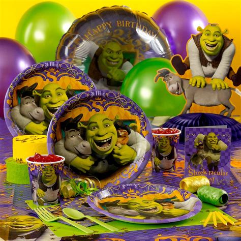 Shrek The Third Party Supplies Shrek Party Supplies Birthday Party