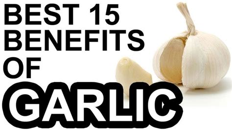 Best 15 Amazing Benefits Of Garlic Garlic Benefits Garlic Health Benefits Garlic Health