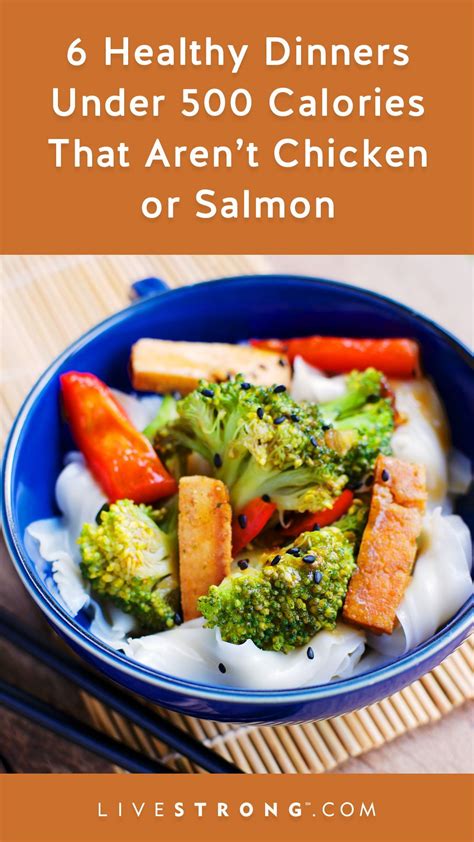 These healthy dinner recipes are designed to help you lose weight, and they're delicious. 6 Healthy Dinners Under 500 Calories That Aren't Chicken ...