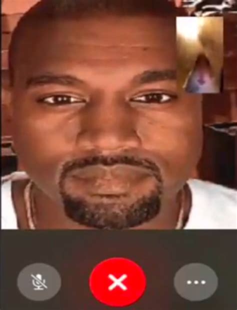 Kanye Facetime Staring Hamster Know Your Meme