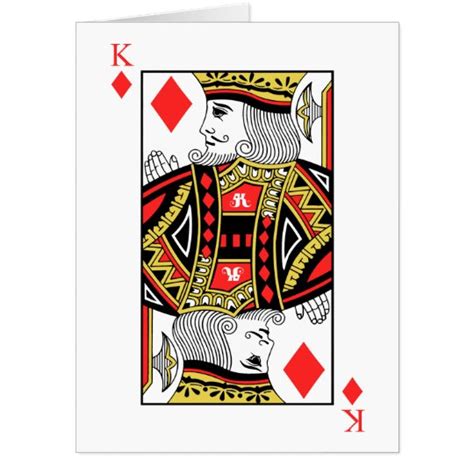 King Of Diamonds Card