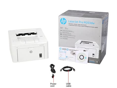 Hp Laserjet Pro M203dw Wireless Monochrome Laser Printer