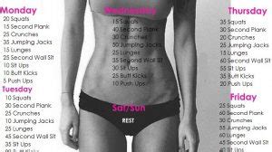 You should repeat this circuit 2 times if you are a beginner. 10 Week No-Gym Home Workout Plan | Healthy Food House