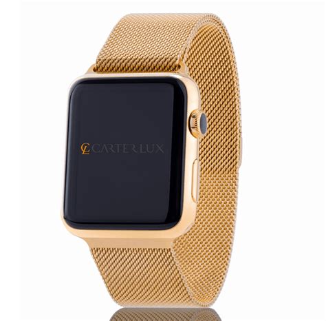 Apple watch has a curvy history with the color gold and accompanying straps. Apple Watch 24-Karat Gold Plated Milanese Limited Edition ...