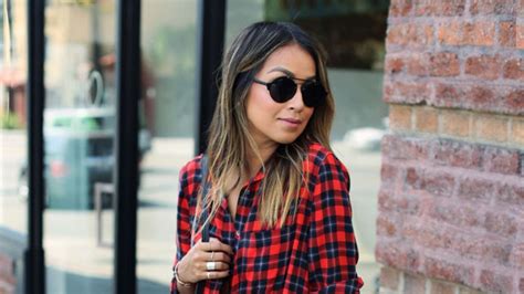 14 ways to wear your favorite plaid shirt this winter glamour