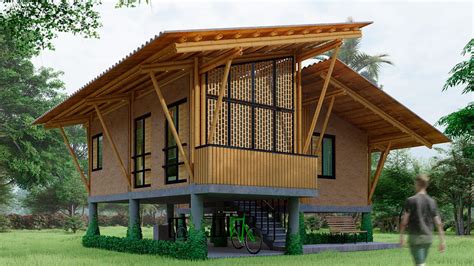 Philippine Bamboo Home Design Homemade Ftempo
