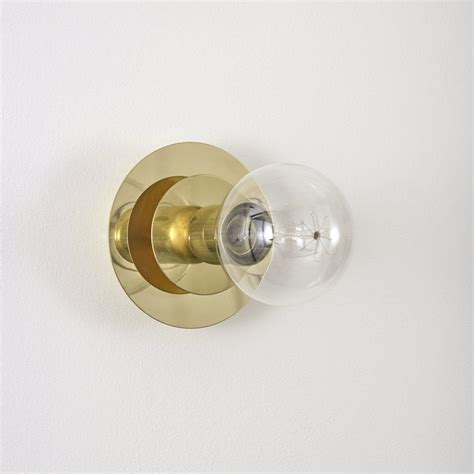 Aureole Brass Light — Spark And Bell Custom Brass Lights Pendants