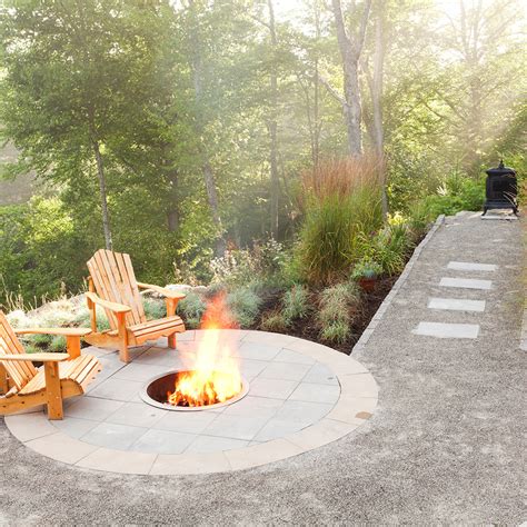 Mais dans un cas plus large, si je parle d'aménagement extérieur comme d'un sujet, d'une matière? Coin feu épuré - Je Jardine