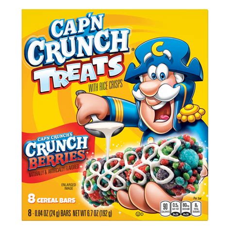 Save On Capn Crunch Cereal Bars Crunch Berries 8 Ct Order Online