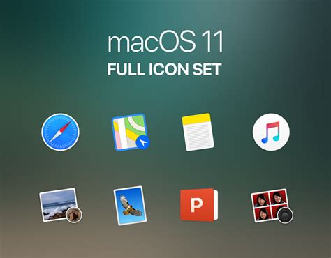 Macos 11 Full Icon Set On Behance