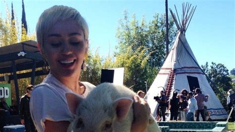 Miley Cyrus Pet Pics