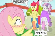 filly mlp dickgirl rule34 troubles futa fluttershy anthro cock deletion flag apple sweetie belle