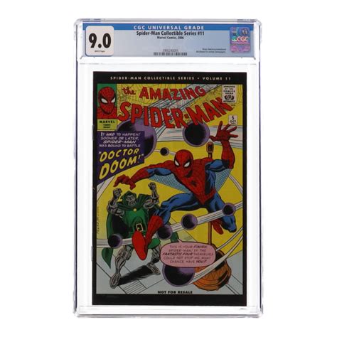 2006 Spider Man Collectible Series Issue 11 Marvel Comic Book Cgc 9