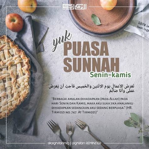 Sama halnya dengan berpuasa, pasti setiap tahunnya. Bacaan Niat Puasa Senin Kamis Beserta Penjelasan dan Keutamaannya dari Ustaz Khalid Basalamah ...