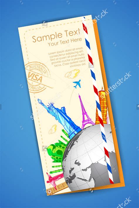 Travel Brochure Template 24 Free Psd Vector Eps Png Format