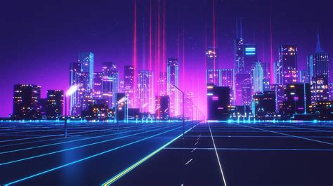 Synthwave City Wallpapers Top Free Synthwave City Backgrounds