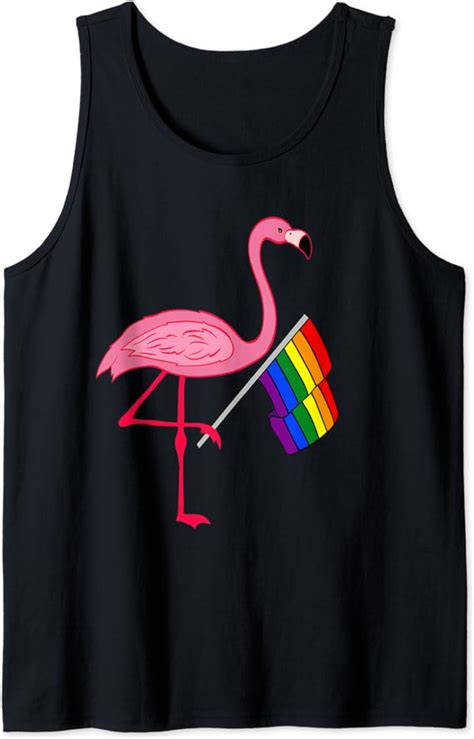 Amazon Com Gay Pride Pink Flamingo Lgbt Pride Month T Shirt Ts Tank My Xxx Hot Girl